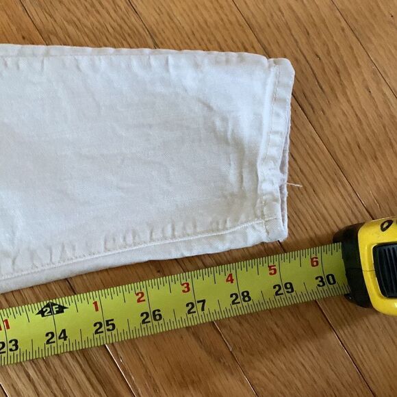 Mother‎ the Looker Cream Ankle Jeans women’s size 27 - Picture 11 of 12